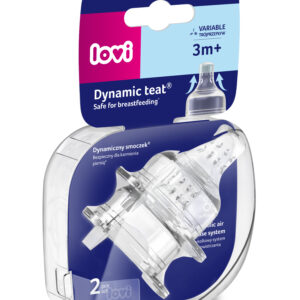 לאבי זוג פטמות Y לבקבוקי סטנדרט בזרימה משתנה 3+