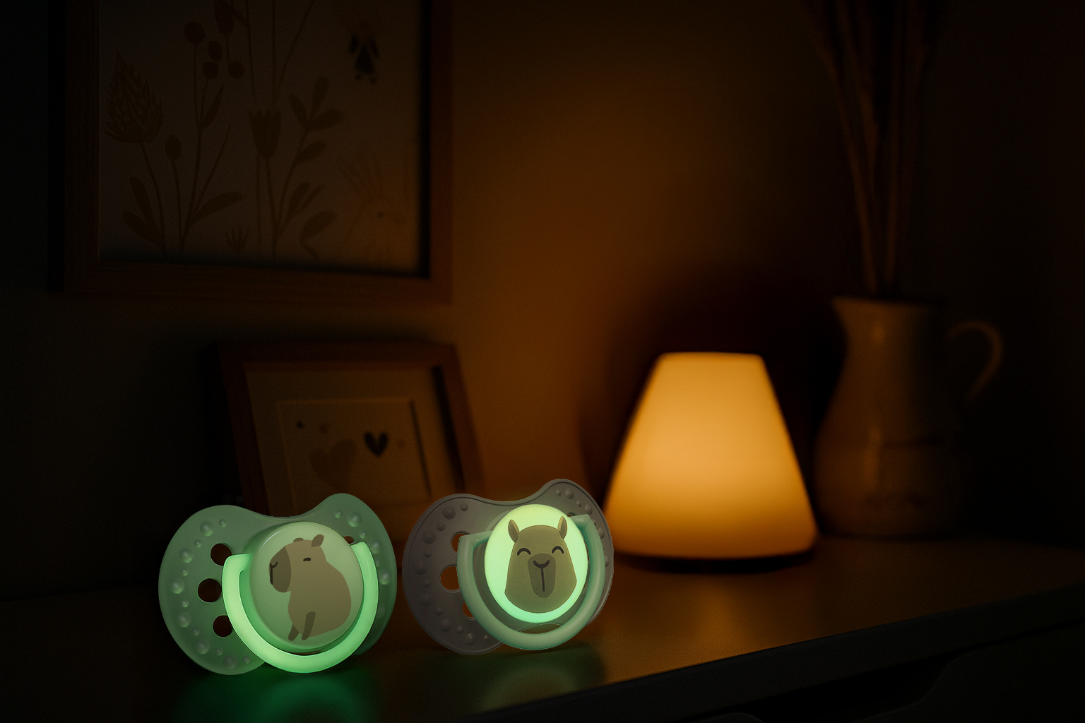 סט מוצצי לאבי מהדורת קפיבארה 6-18 בנות – תמונה 5