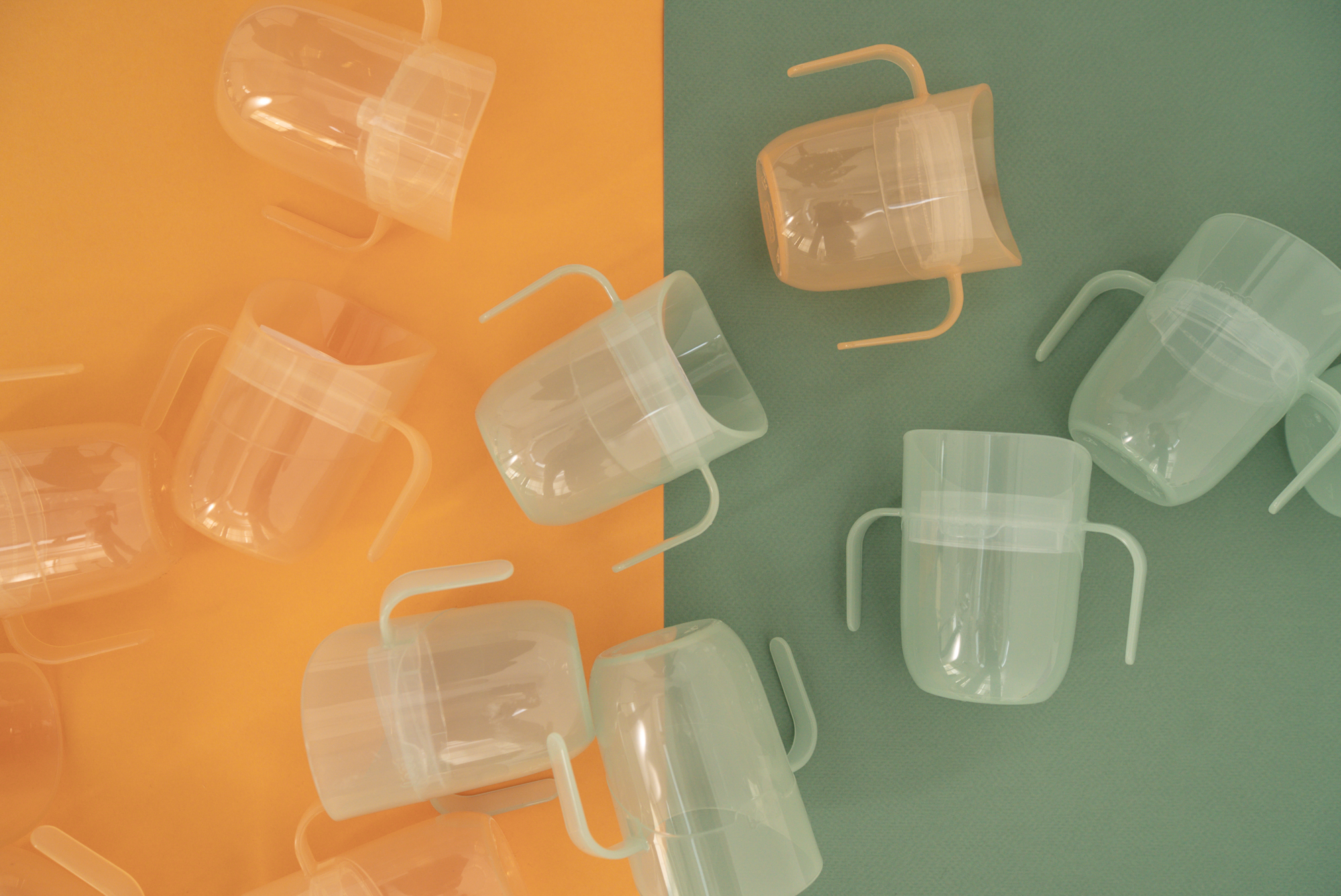 לאבי כוס אימון שתיה 150 מ"ל צבע פיסטוק – תמונה 11