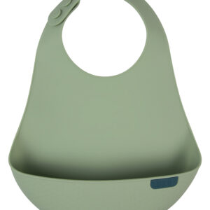 סינר אוכל מסיליקון צבע פיסטוק