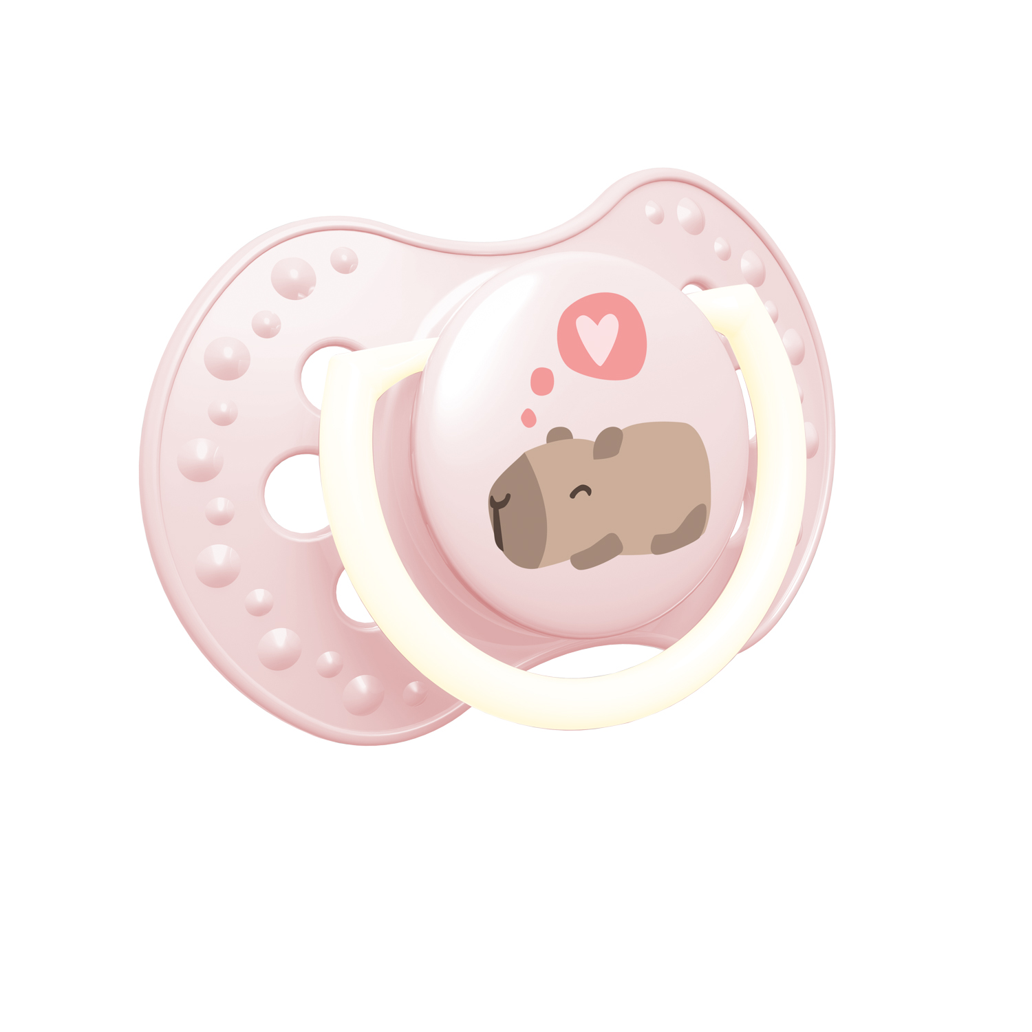 סט מוצצי לאבי מהדורת קפיבארה 6-18 בנות – תמונה 3